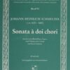 Sonata à doi chori for 2 violins, 3 violas & bc - full score