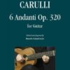 6 Andanti Op. 320 for Guitar