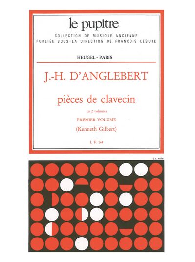 Pieces for clavecin Vol. 1 - LP 54