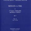 Trio Sonata Op. 1 Vol. 4 Nos. X-XII