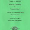 Charles Brett's Baroque Anthology for Counter-tenor, Vol. II - Germany and England