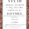 Sonata for flute & cello, Op. 11 (Paris, 1775)