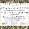 8 Solos for flute & harpsichord, Op. 3 (London, c.1757)