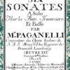 6 Sonatas for flute & bc (Paris, c.1745)