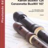 Kanon BuxWV 124, Canzonetta BuxWV 167