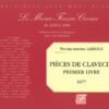 Pieces for clavecin Book 1 (Paris, 1677)