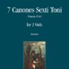 7 Canones (Venice, 1548) for 2 viols