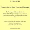 Three Arias for Bass Voice and Trumpet (Handel)