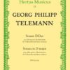 Sonata in D major for cello & bc from 'Der Gertreue Musikmeister'
