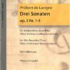 6 Sonatas Op. 2 flute & bc, Vol. 1: Sonatas 1-3