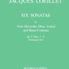 6 Sonatas Op 5 flute or violin & bc, Vol. 1: Sonatas 1-3