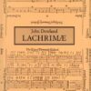 Lachrimae or Seaven Teares for five viols/violins & lute (London, 1604)