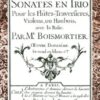 Trio Sonata Op. 2, 3 & 12 (1726-28)
