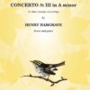 5 Concertos Score & Parts, No. 3 in A minor