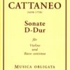 Sonata in D major (Cattaneo)