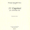 11 Caprici for solo cello