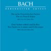 The Six French Suites / Two Suites in A minor and E-flat major BWV 812-819