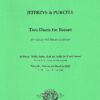 Duets for Basses by Jeffreys & Purcell