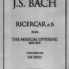 Ricercar in C minor for 6 viols