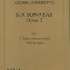 6 Sonatas Op.2 for 2 flutes