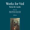 Works for Viol (Venice, 1542-43)