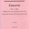 Concerto in C major - score & parts