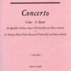 Concerto in C major - score & parts