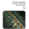 6 Sonatas, Op. 5 for flute & bc, Vol. 1; Sonatas 1-3