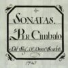 41 Sonatas per Cembalo del Signore ms 9771 (1749)
