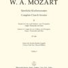 Complete Church Sonatas, Vol. 5: Sonata C major K. 263 - violin part