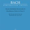 Miscellaneous Works for Piano II, BWV 904, 906, 923/951, 951a, 944, 946, 948-950, 952, 959, 961, 967