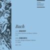 Concerto in E major for violin, strings & bc, BWV 1042 - piano reduction