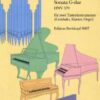 Sonata in G major for 2 harpsichords HWV 596