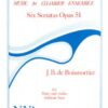 6 Sonatas for 2 flutes, Op.51 (Nova Music)