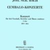 Concerto in C major, BWV 1064 - full score