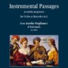 Instrumental Passages in melodic progression from Aurelio Virgiliano’s “Il Dolcimelo” (c.1600) for Violin or Recorder in G