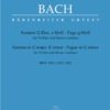 2 Sonatas for violin & bc, BWV 1021 & 1023