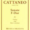 Sonata in F major (Cattaneo)