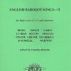 English Baroque Songs Vol. 2 for high voice