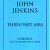 Three-Part Airs Vol. II - Airs in A minor and D major