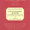 L'Art de la Modulation: Quartet for oboe, 2 violins & bass (1755)