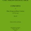 Concerto in Bb major, Wq.167 - Score and Parts