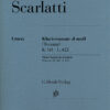 Piano Sonata d minor (Toccata) K. 141, L. 422