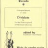 Divisions on a Ground for 2 bass viols & bc