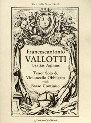 Gratias agimus for tenor, cello obbligato & bc