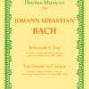 Trio Sonata in C major based on Sonata in A major BWV 1032