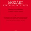 Complete Church Sonatas, Vol. 2: score & parts