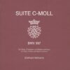 Suite in C minor, BWV997 for 2 flutes, 2 violins & bc