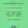 English Baroque Songs Vol. 2 for medium voice