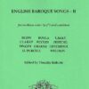 English Baroque Songs Vol. 2 for medium voice